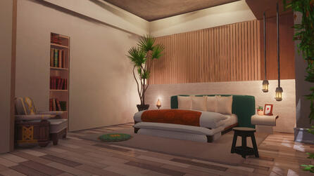 modern bedroom